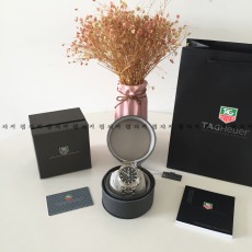 태그호이어 블랙다이얼 칼리버 17 메탈시계